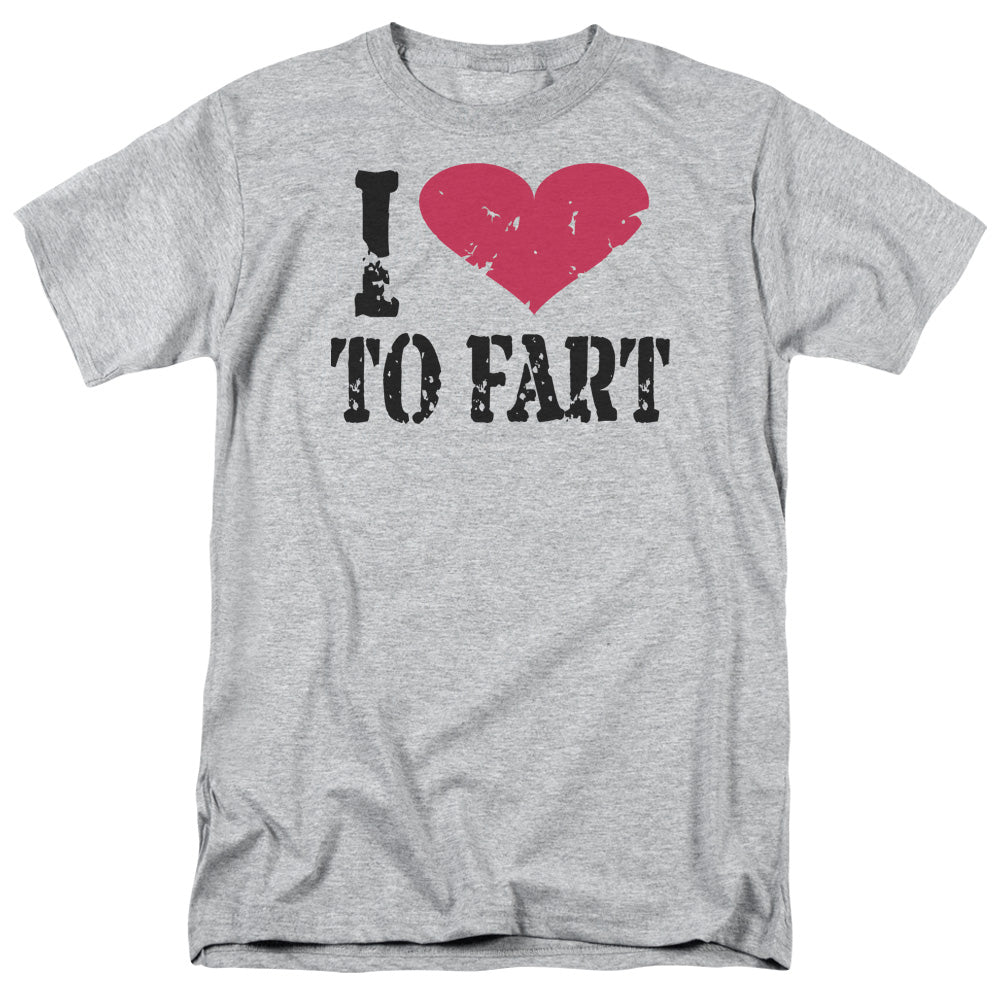 I Love To Fart - Short Sleeve Adult 18 - 1 - Athletic Heather T-shirt