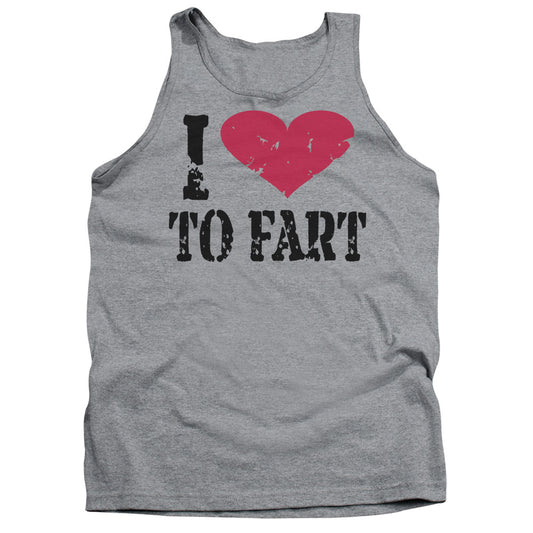 I Love To Fart - Adult Tank - Athletic Heather