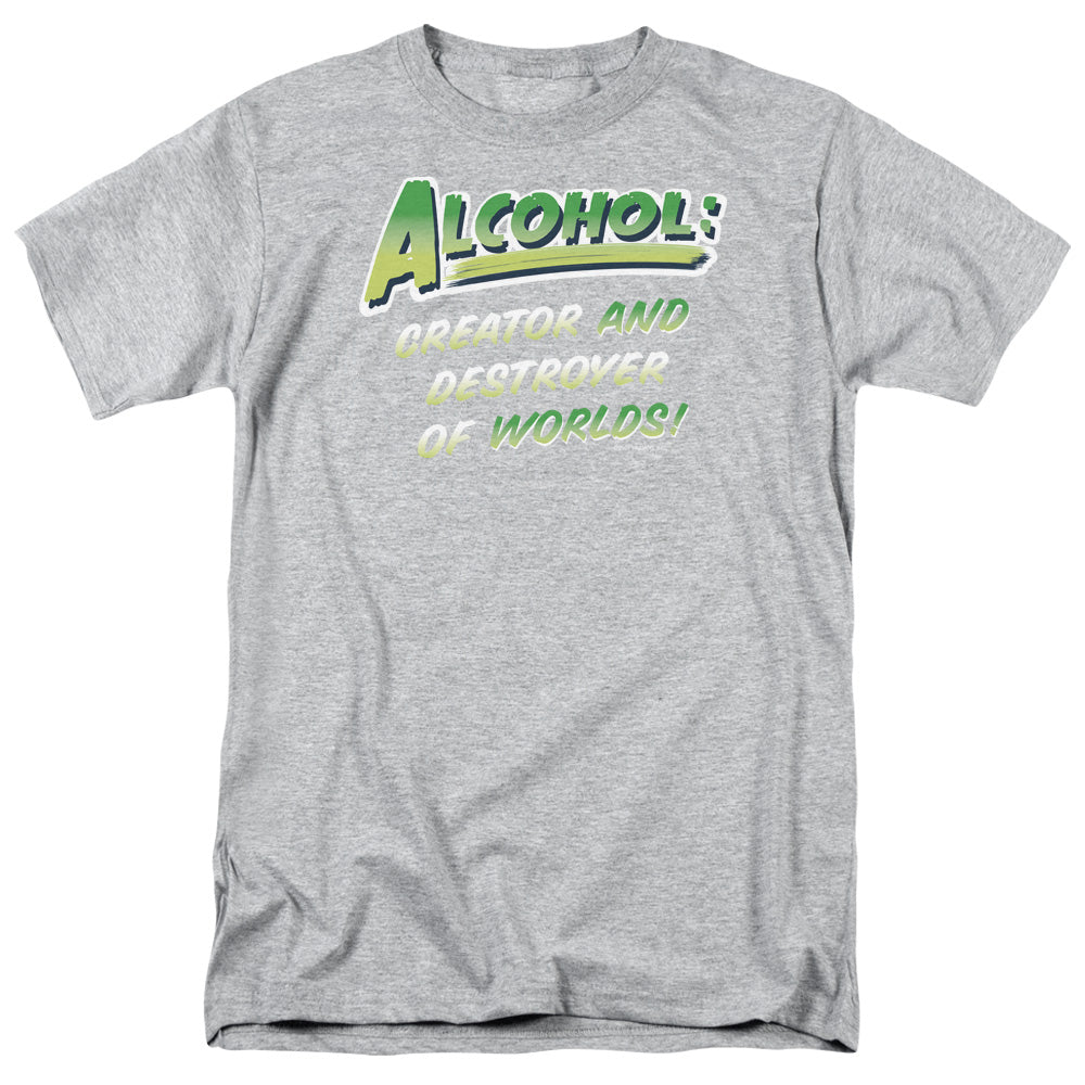 Creator And Destroyer - Short Sleeve Adult 18 - 1 - Athletic Heather T-shirt