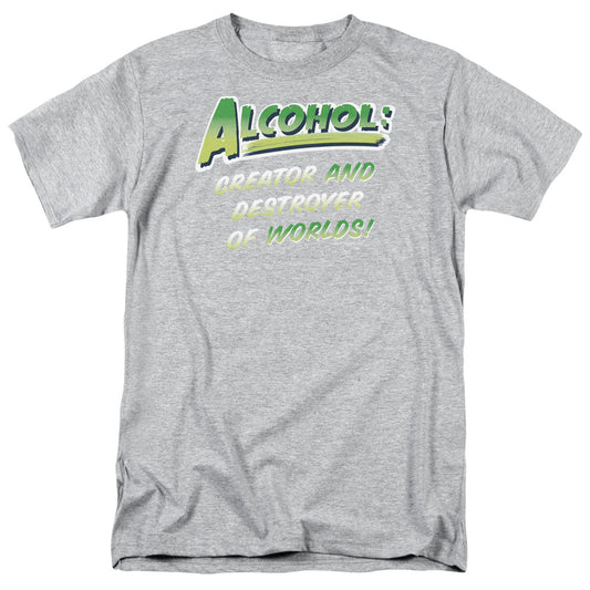 Creator And Destroyer - Short Sleeve Adult 18 - 1 - Athletic Heather T-shirt