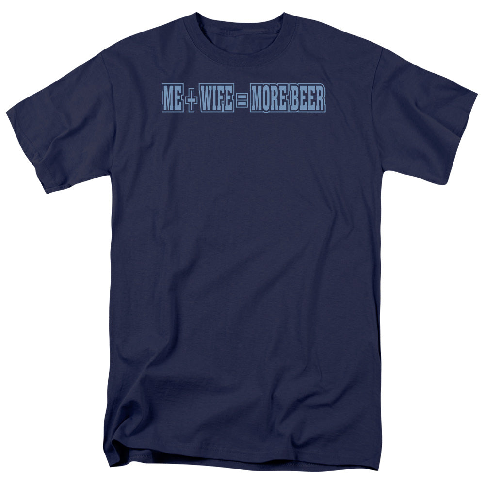 More Beer - Short Sleeve Adult 18 - 1 - Navy T-shirt