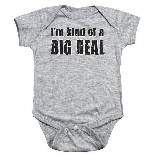 Big Deal - Infant Snapsuit - Athletic Heather
