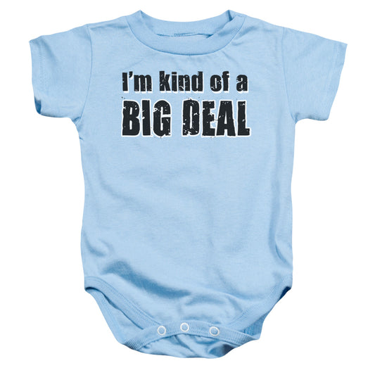 Big Deal - Infant Snapsuit - Light Blue