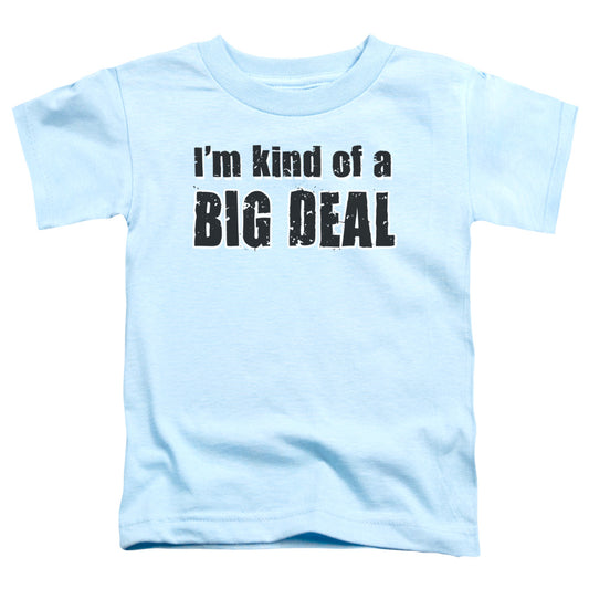 BIG DEAL -   TODDLER TEE - LIGHT BLUE - T-Shirt