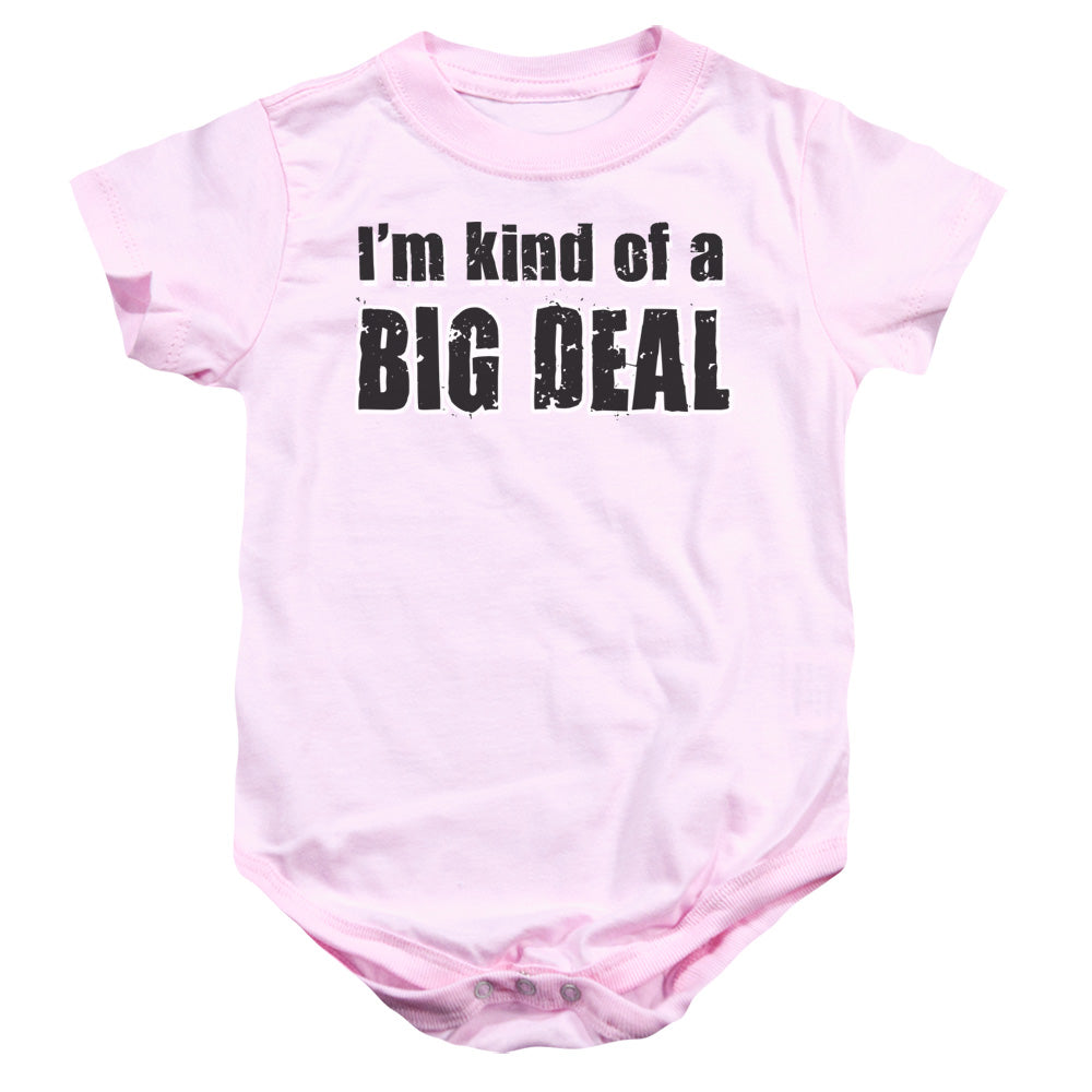 Big Deal - Infant Snapsuit - Pink