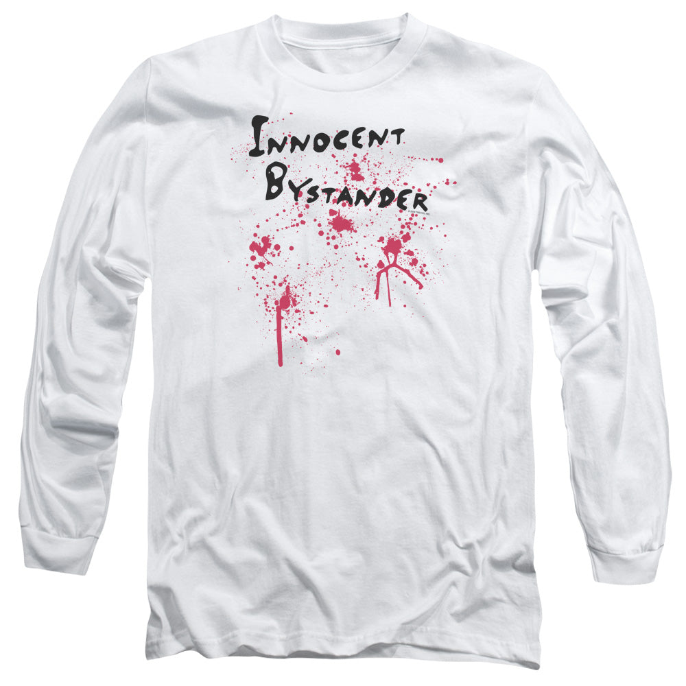 Innocent Bystander - Long Sleeve Adult 18 - 1 - White T-shirt