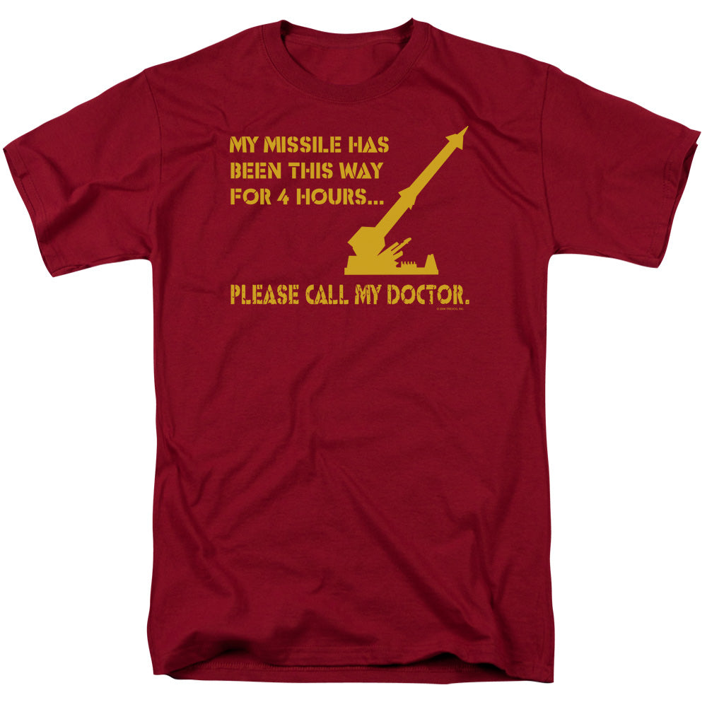 Call My Doctor - Short Sleeve Adult 18 - 1 - Cardinal T-shirt