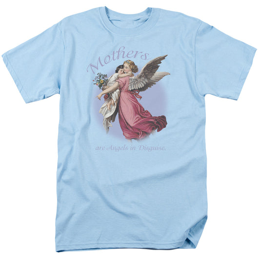 Mother Angel - Short Sleeve Adult 18 - 1 - Light Blue T-shirt