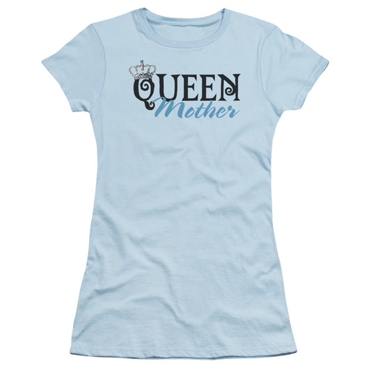 Queen Mother - Short Sleeve Junior Sheer - Light Blue T-shirt