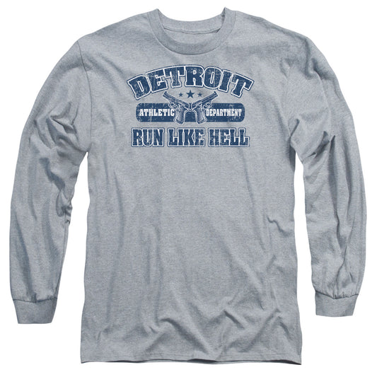 Run Like Hell - Long Sleeve Adult 18 - 1 - Athletic Heather T-shirt