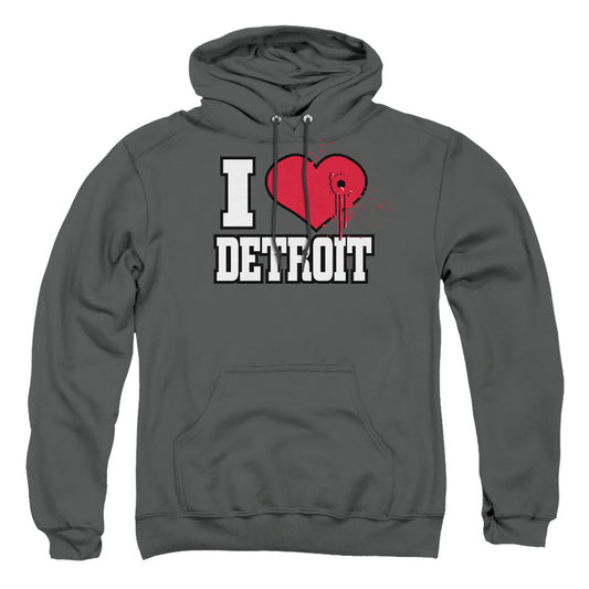 Love Hurts - Adult Pull-over Hoodie - Charcoal