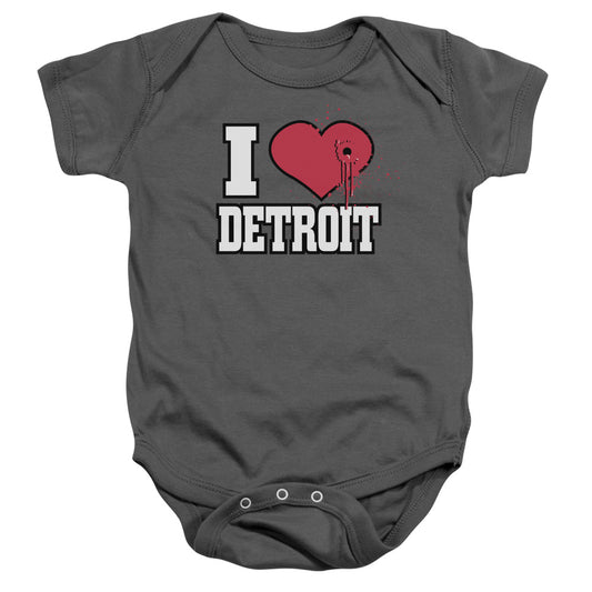 Love Hurts - Infant Snapsuit - Charcoal