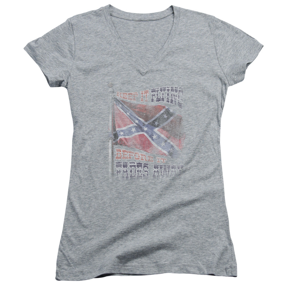 Keep Flying - Junior V-neck - Athletic Heather