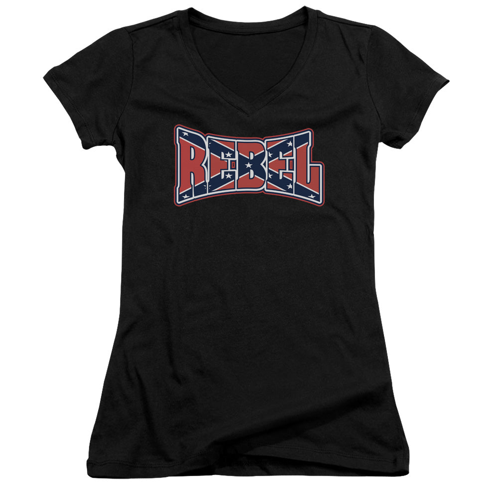 Rebel - Junior V-neck - Black