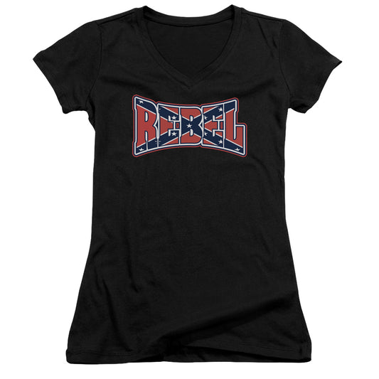 Rebel - Junior V-neck - Black