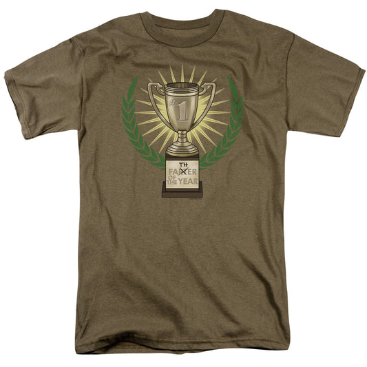 Father Of The Year - Short Sleeve Adult 18 - 1 - Safari Green T-shirt