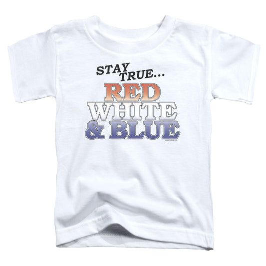 True Colors - Short Sleeve Toddler Tee - White T-shirt