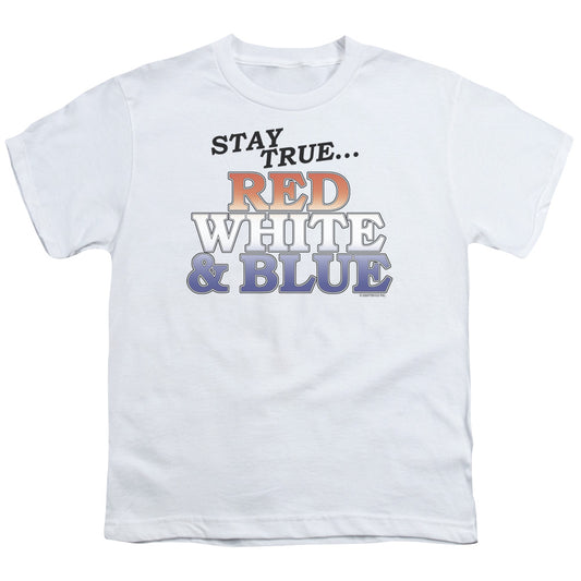 True Colors - Short Sleeve Youth 18 - 1 - White T-shirt