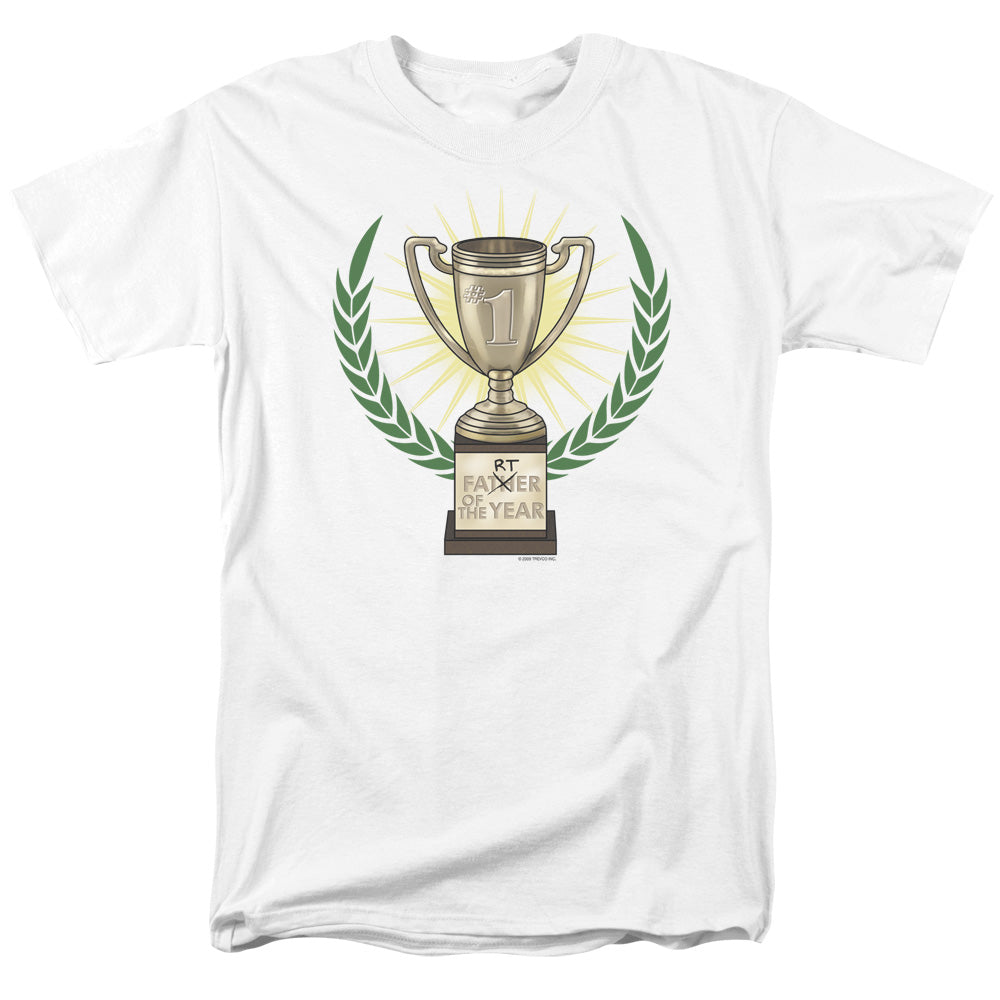 Farter Of The Year - Short Sleeve Adult 18 - 1 - White T-shirt