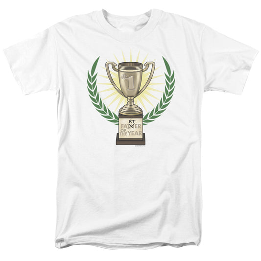 Farter Of The Year - Short Sleeve Adult 18 - 1 - White T-shirt