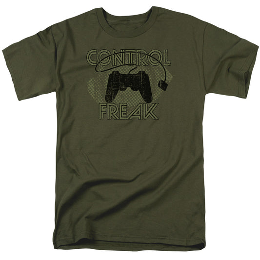 Control Freak - Short Sleeve Adult 18 - 1 - Military Green T-shirt