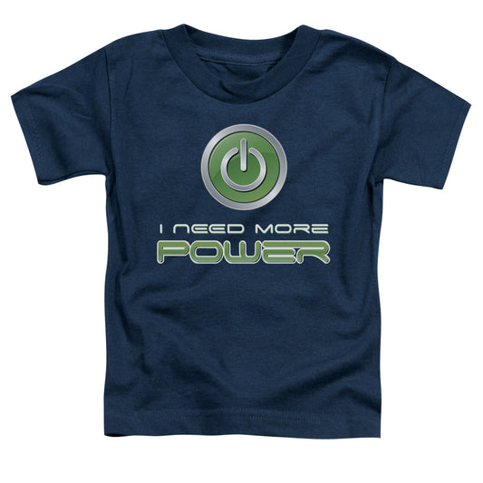 More Power - Short Sleeve Toddler Tee - Navy T-shirt