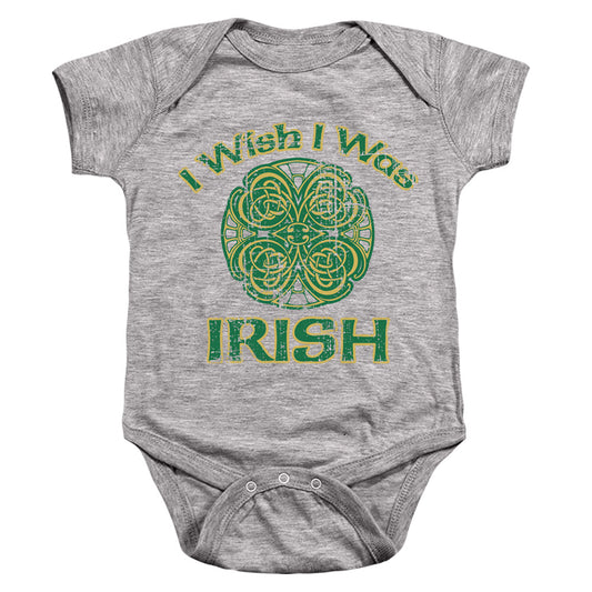 Irish Wish-infant Snapsuit - Athletic Heather