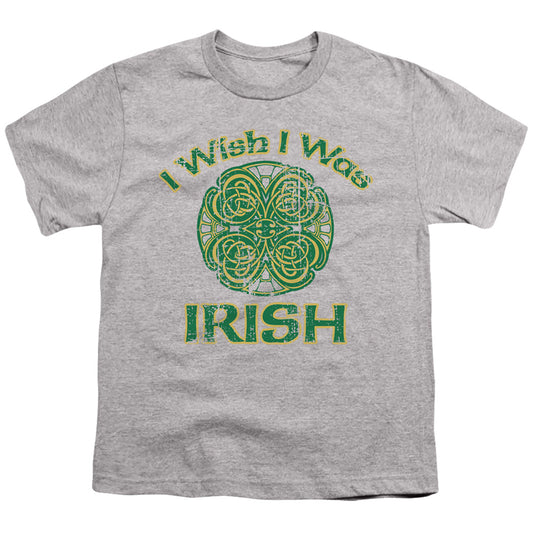Irish Wish - Short Sleeve Youth 18 - 1 - Athletic Heather T-shirt