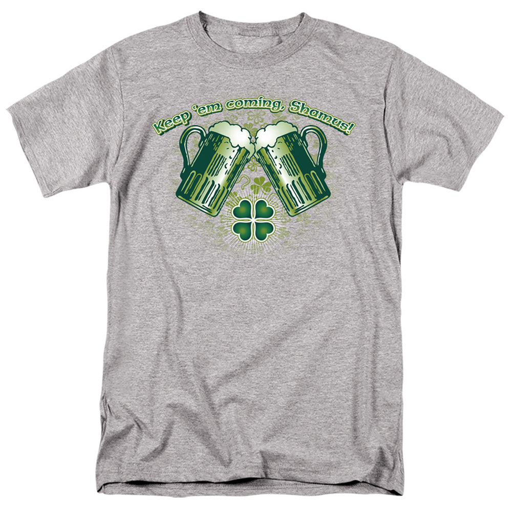 Green Beer - Short Sleeve Adult 18 - 1 - Athletic Heather T-shirt