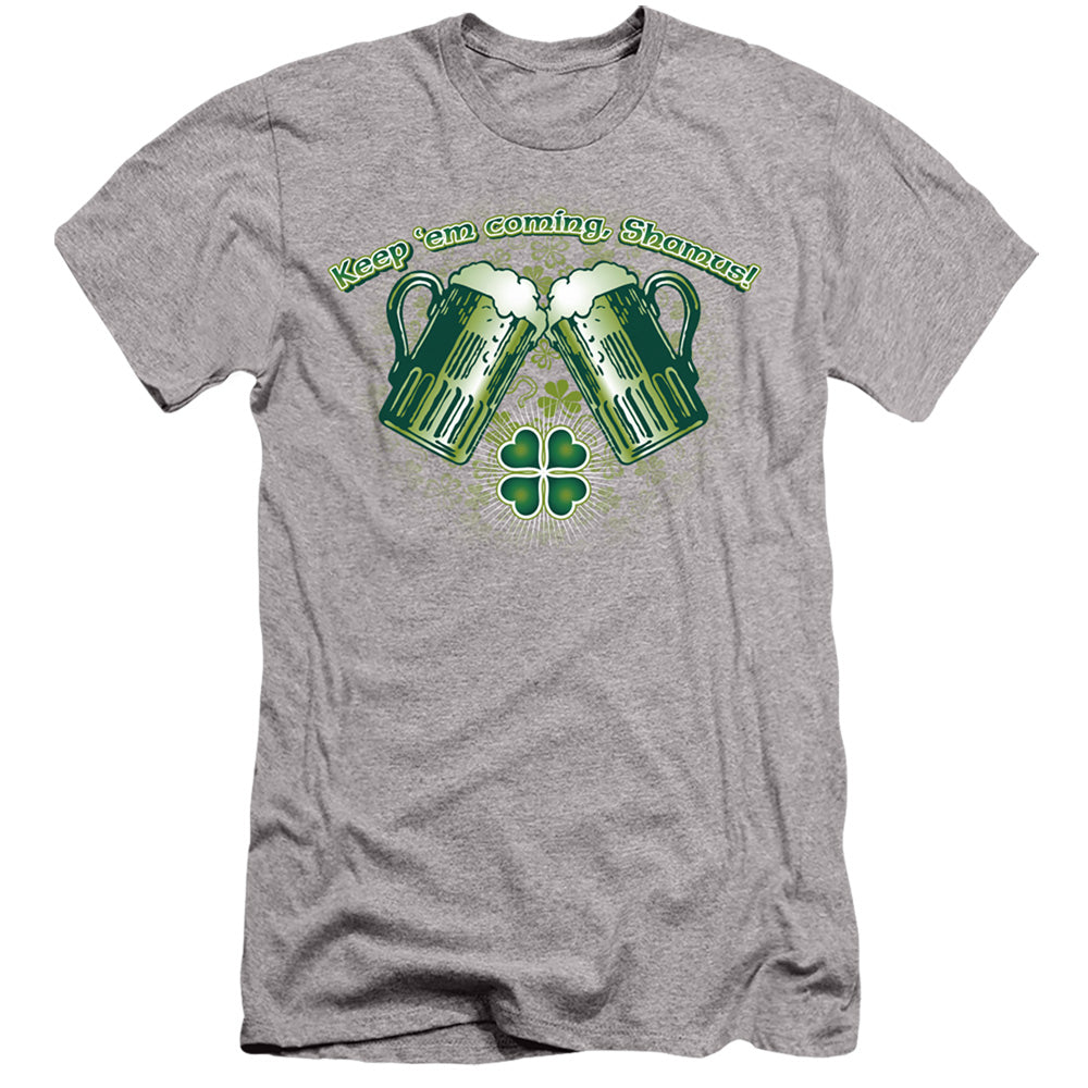 Green Beer - Short Sleeve Adult 30 - 1 - Athletic Heather T-shirt
