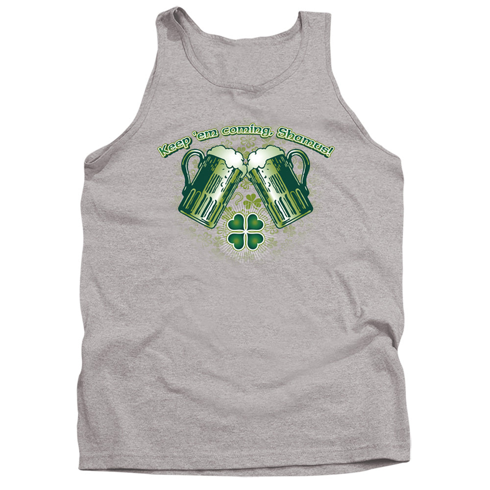 Green Beer - Adult Tank - Athletic Heather