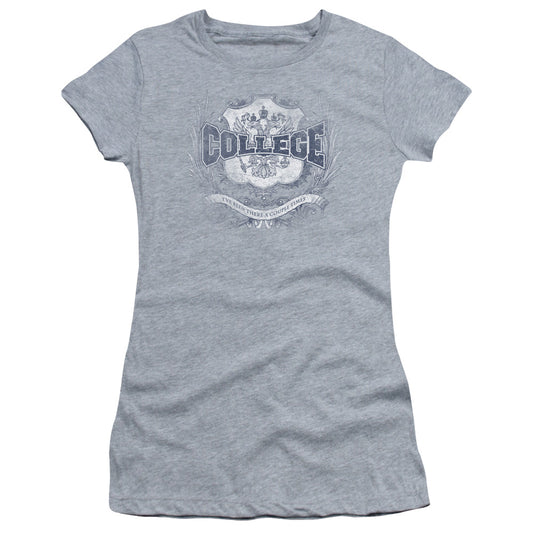 A Couple Of Times - Short Sleeve Junior Sheer - Athletic Heather T-shirt