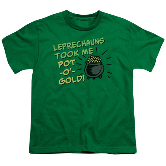 Merry Thieves - Short Sleeve Youth 18 - 1 - Kelly Green T-shirt