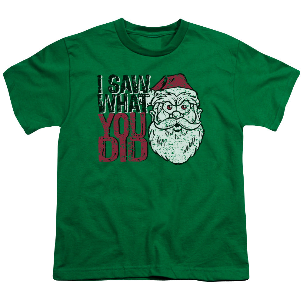 I Saw You - Short Sleeve Youth 18 - 1 - Kelly Green T-shirt