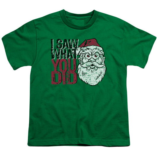 I Saw You - Short Sleeve Youth 18 - 1 - Kelly Green T-shirt