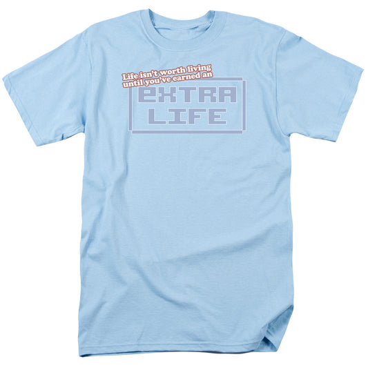 Extra Life - Short Sleeve Adult 18 - 1 - Light Blue T-shirt