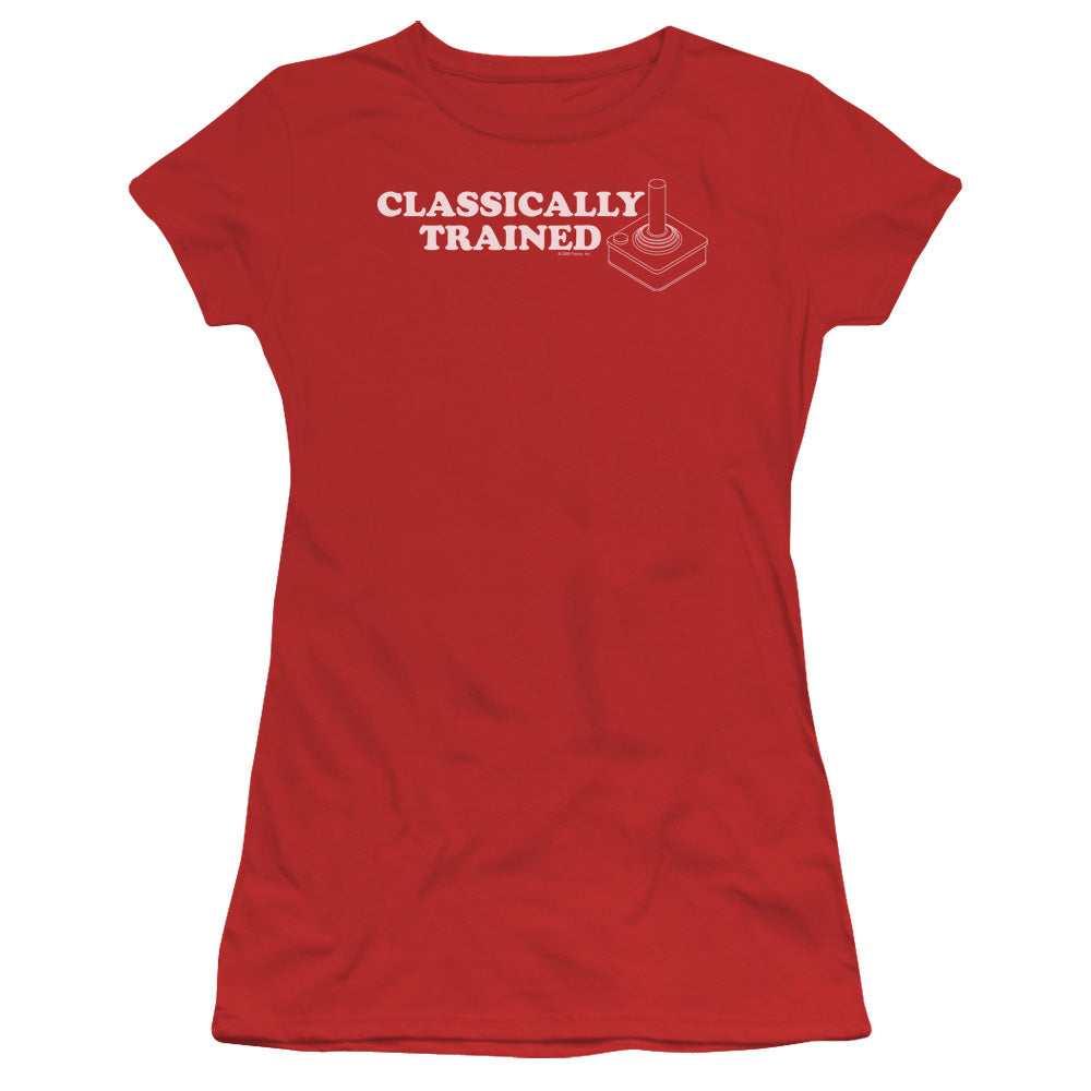 Classically Trained - Short Sleeve Junior Sheer - Red T-shirt