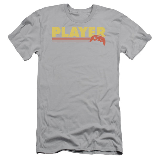 Player - Short Sleeve Adult 30 - 1 - Silver T-shirt