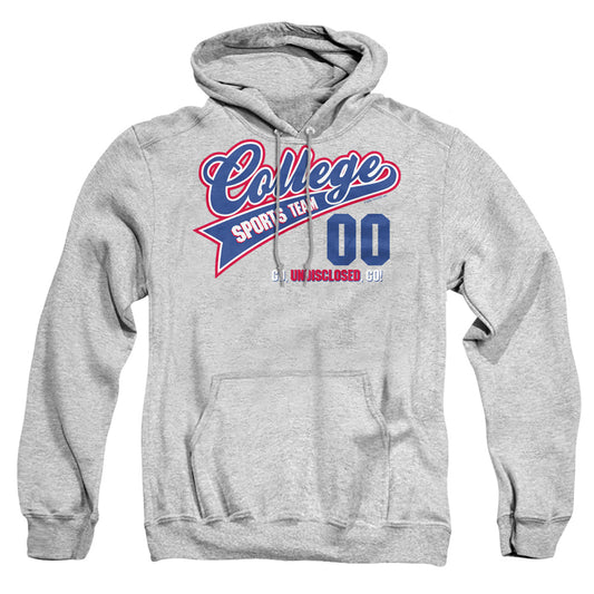 College Sports Team - Adult Pull-over Hoodie - Athletic Heather