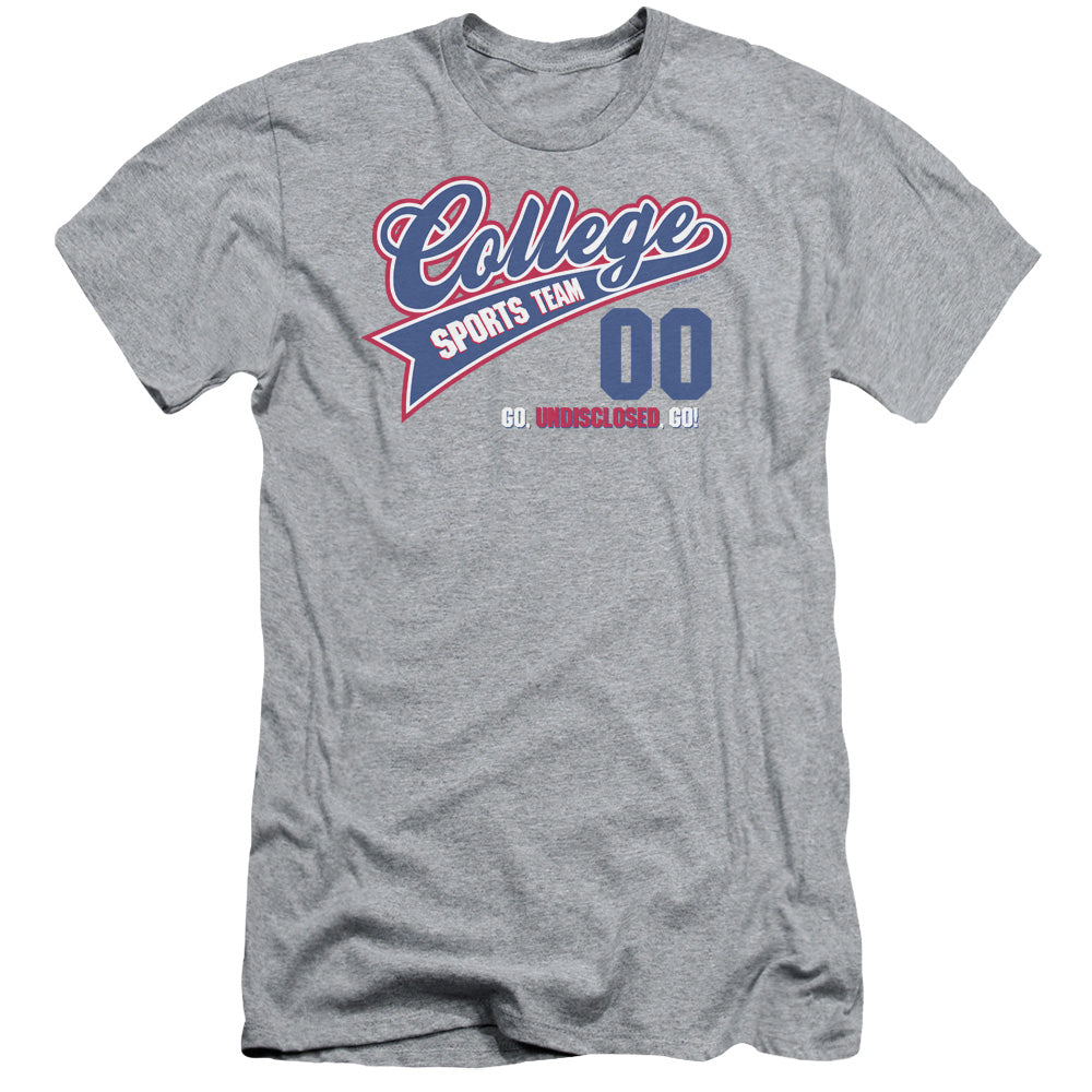 College Sports Team - Short Sleeve Adult 30 - 1 - Athletic Heather T-shirt