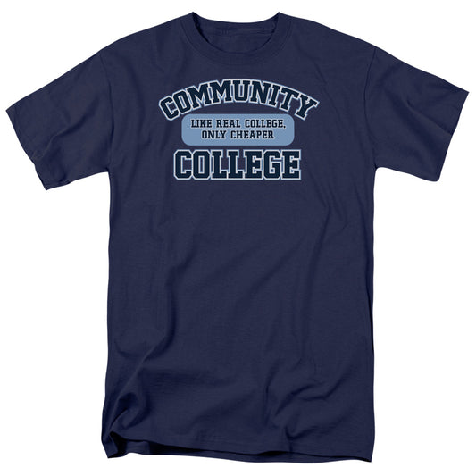 Community College - Short Sleeve Adult 18 - 1 - Navy T-shirt
