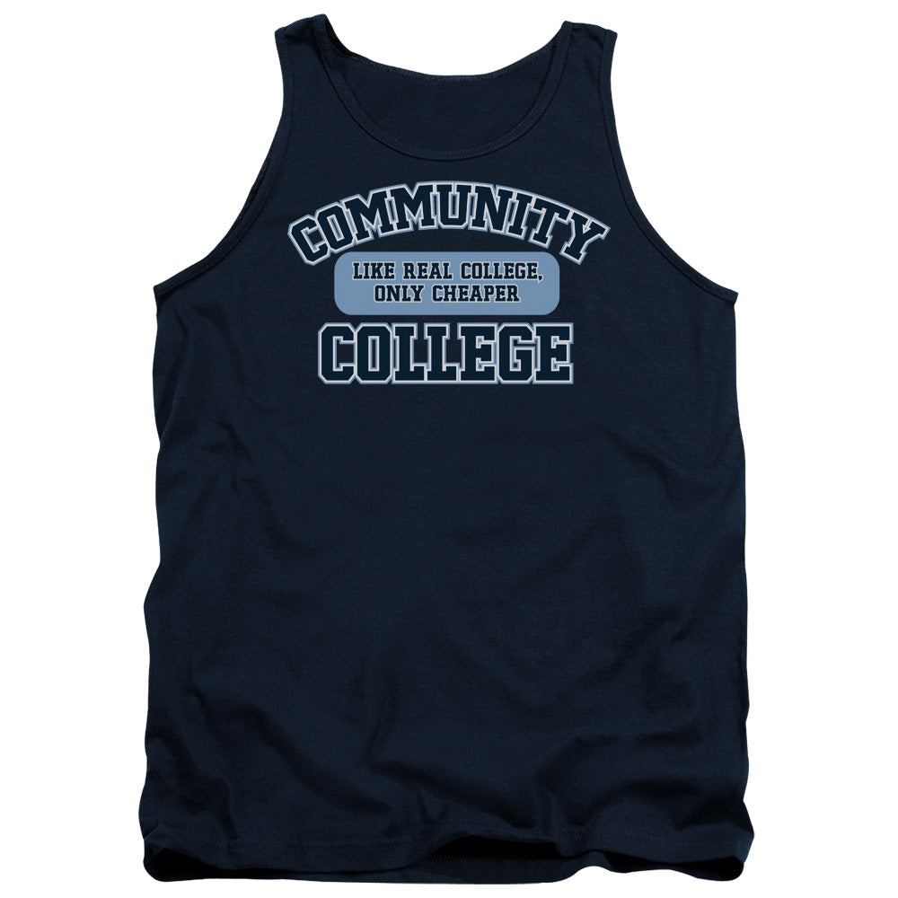 Community College - Adult Tank - Navy