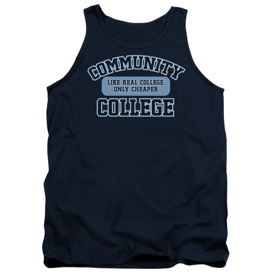 Community College - Adult Tank - Navy