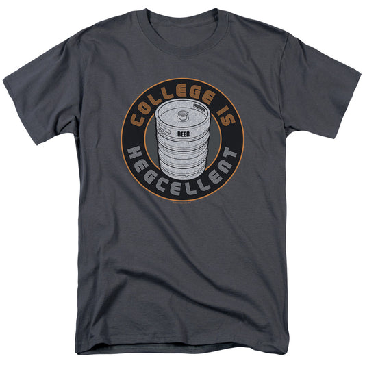 Kegcellent - Short Sleeve Adult 18 - 1 - Charcoal T-shirt