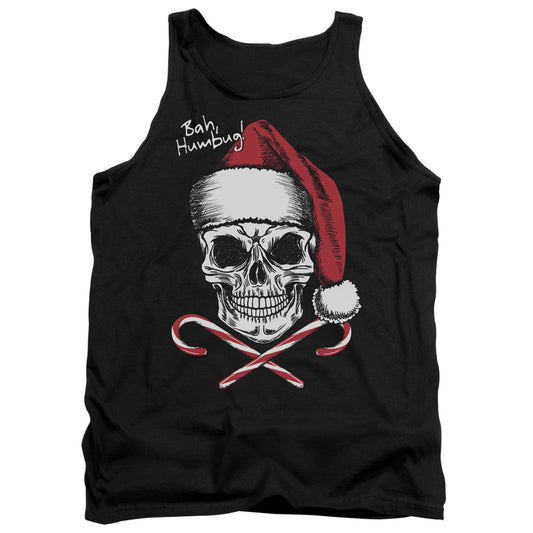 Skull Bah Humbug - Adult Tank - Black