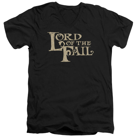 Lord Of The Fail - Short Sleeve Adult V-neck - Black T-shirt