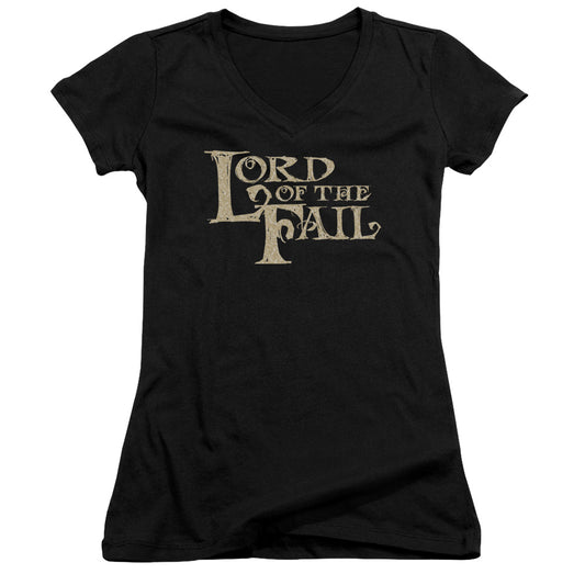 Lord Of The Fail - Junior V-neck - Black