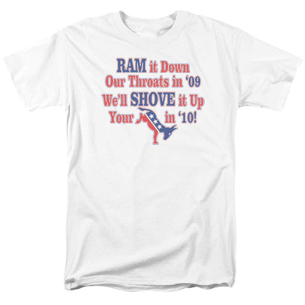 Ram It! - Short Sleeve Adult 18 - 1 - White T-shirt