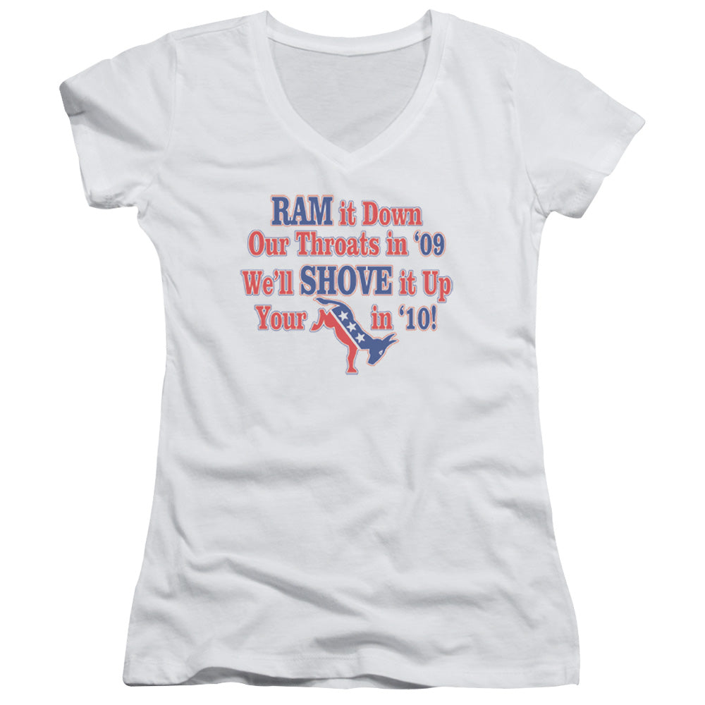 Ram It! - Junior V-neck - White