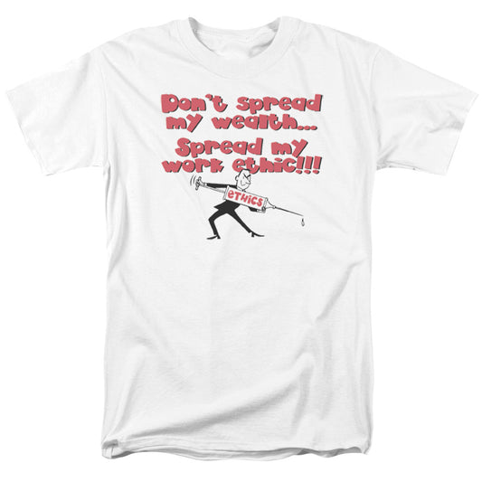 Work Ethic - Short Sleeve Adult 18 - 1 - White T-shirt